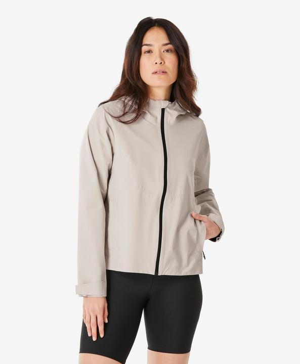 Actual product image Quechua Wanderjacke Damen - MH100 beige (XS)