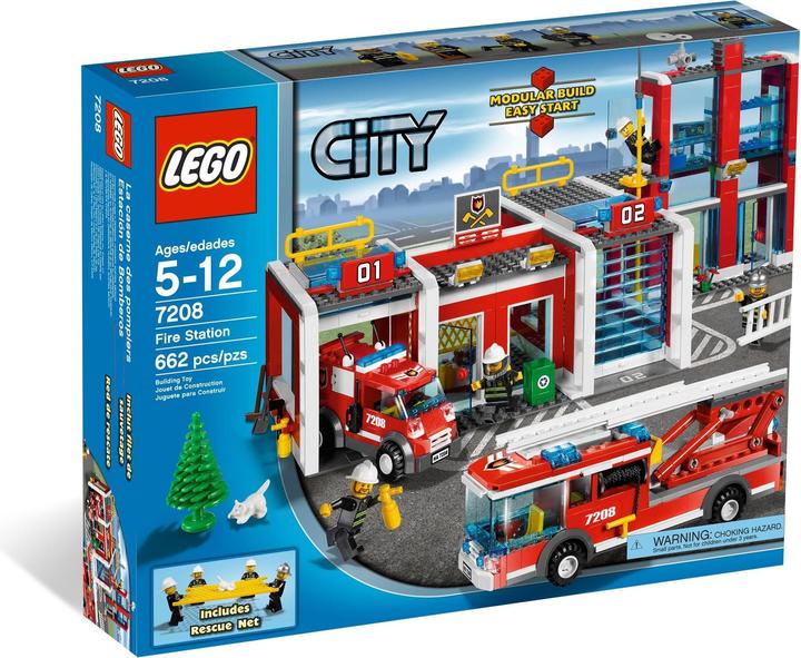 LEGO Grosse Feuerwehr Station (7208, LEGO City)