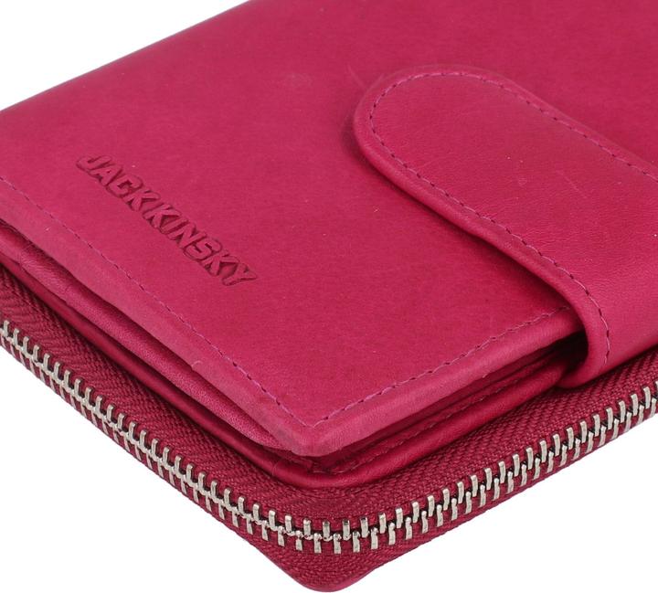 Actual product image Jack kinsky Aruba 516 leather wallet 10 cm