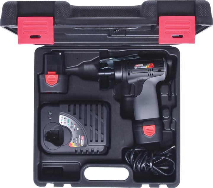 Image du produit KS Tools Ponceuse sur batterie, 22.000 Tr/min 10,8V, avec 2 batteries et chargeur
