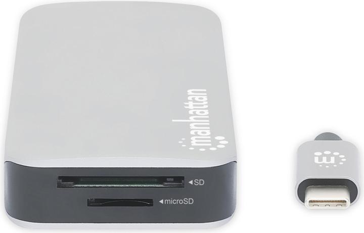 Actual product image Manhattan USB-C 8-in-1 Docking Station with Power Delivery (USB-C, 1 Ports)