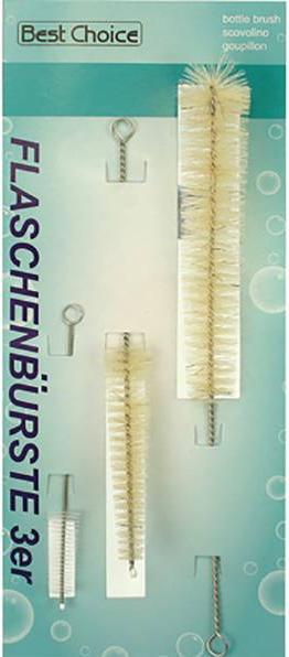 Magni Flaschenbürste 3er Set 21, 18, 11,5 cm (3 Stk.)