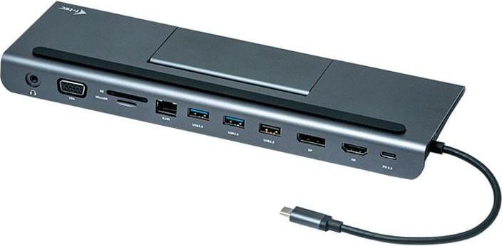 Actual product image i-tec Triple Dock (USB-C, 2 Ports)