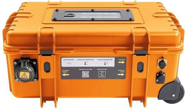 Immagine prodotto B&W International Alimentatore B&W Mobile Pro1500 500W incl. cavo arancione (500 W, 1500 Wh)