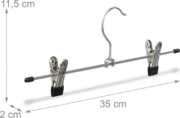 Actual product image Relaxdays 25x trouser clips (25 x)