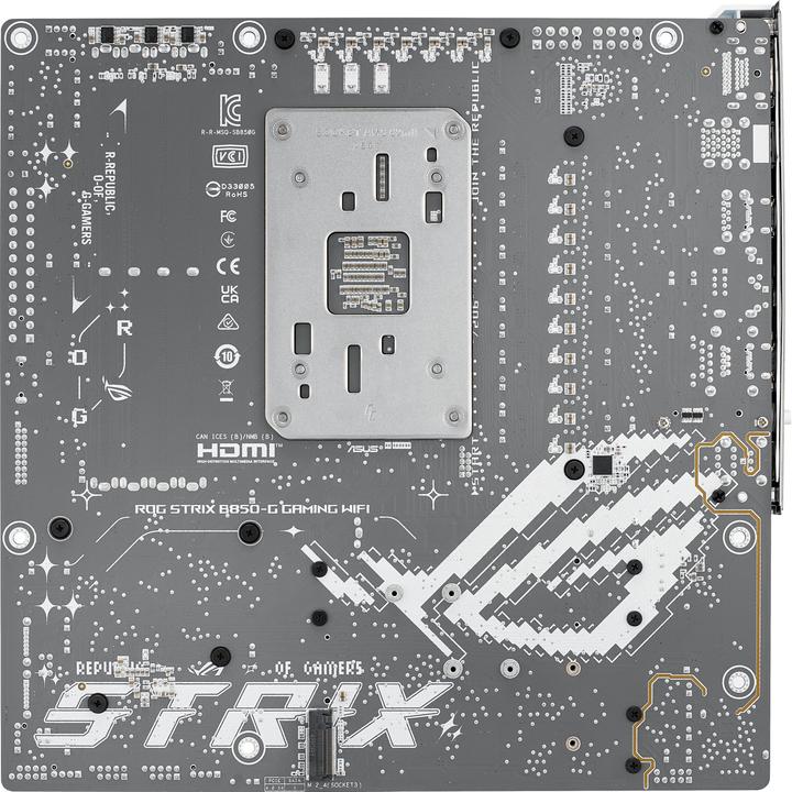 Produktbild ASUS ROG STRIX B850-G GAMING WIFI (AM5, AMD B850, mATX)
