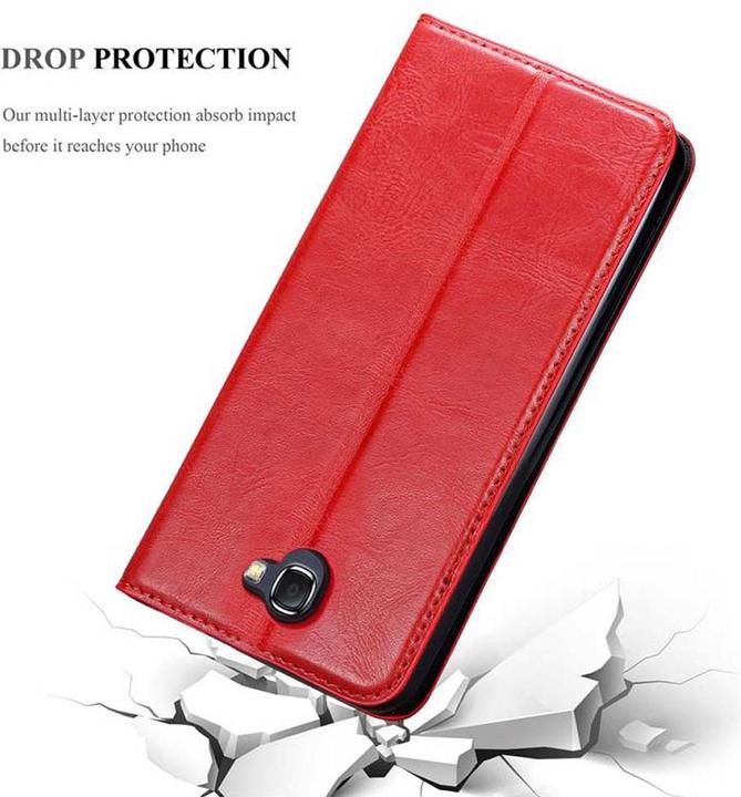 Actual product image Cadorabo Book Invisible Magnet Cover (Samsung Galaxy Note 2)