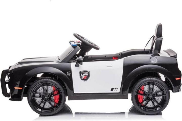 Image du produit Es-toys Véhicule pour enfants - Voiture électrique "Dodge Challenger Police" sous licence - batterie (12 V)