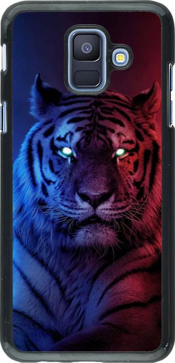 Produktbild PhoneLook Hülle Tiger Blue Red (Samsung Galaxy A6)