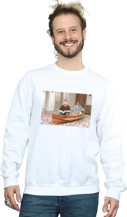 Actual product image Friends Mens Boat Photo Sweatshirt (S)