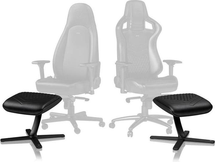 Produktbild noblechairs Fussstütze Echtleder