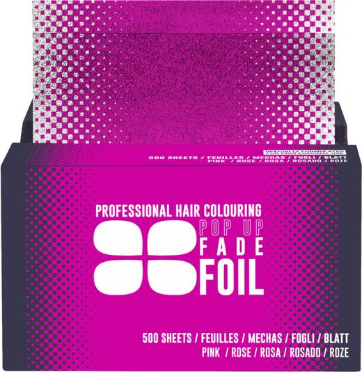 Image du produit Procare Embossed Fade Hair Foil Pop Up Sheets pink 500 Stk.