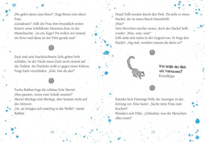 Actual product image Die Schule der magischen Tiere: Witze! – Über 333 magische Tier- und Schülerwitze (German, Margit Auer, Nina Dulleck, 2019)
