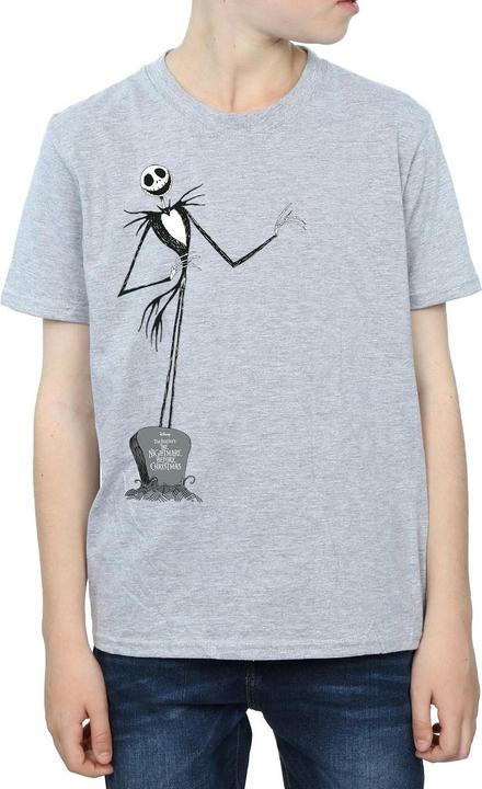 Actual product image Disney Boys Nightmare Before Christmas Jack Pose T-Shirt (128)