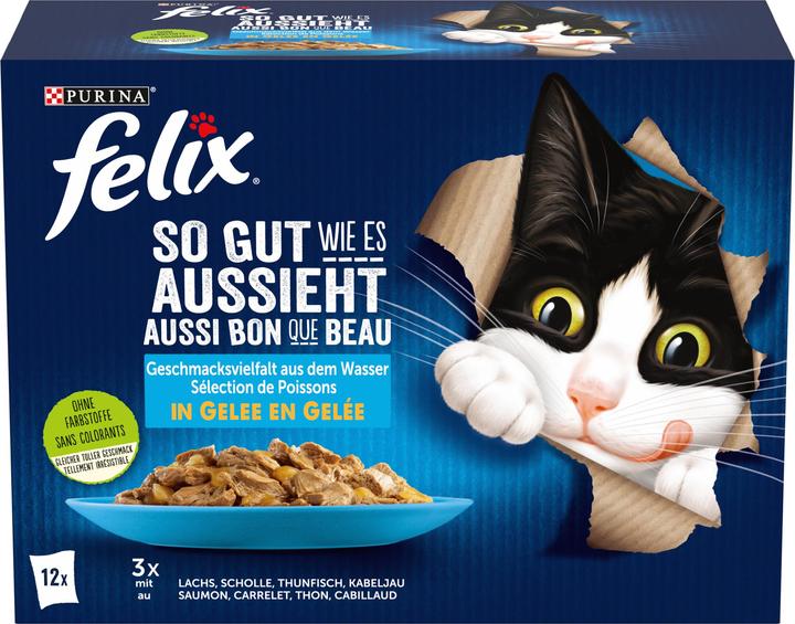 Produktbild Felix Agail Fisch (Adult, 11 Stk., 1020 g)