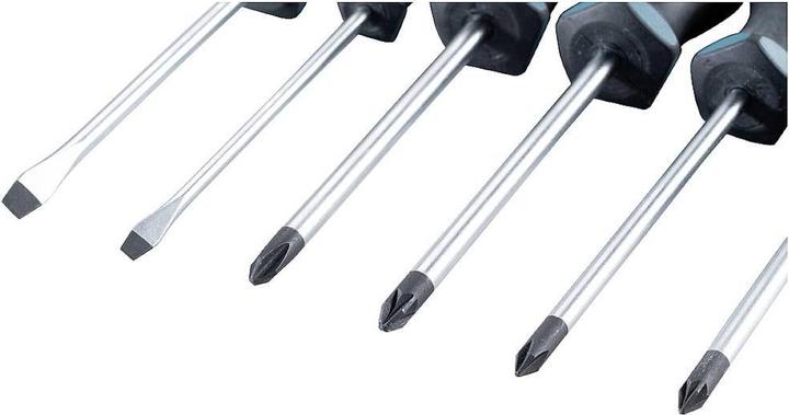 Actual product image Makita Screwdriver set 6 pieces (Port, Pozidriv cross recess (PZ), Phillipps cross recess (PH))