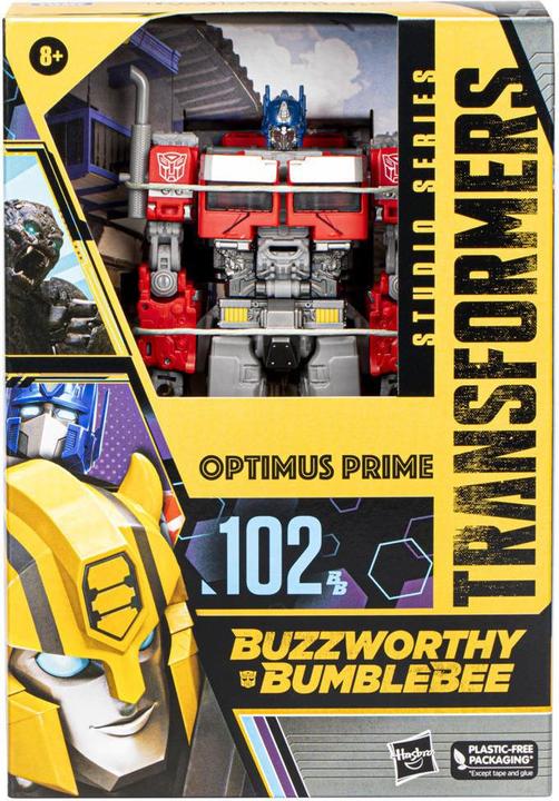 Produktbild Hasbro Transformers: Rise of the Beasts Buzzworthy Bumblebee figurine Studio Series 102BB Optimus Prime 16
