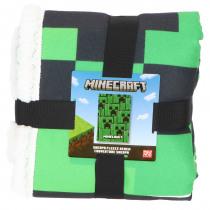 Immagine prodotto Character World MINECRAFT - Plaid '100X150cm' (150 x 100 cm)