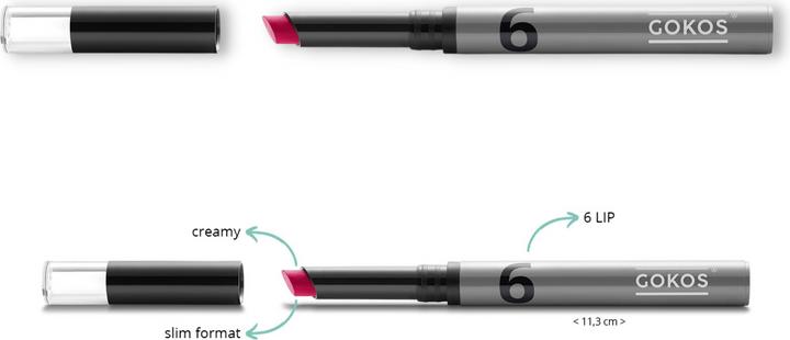 Actual product image Gokos Lipcolor (605 Just Divine)