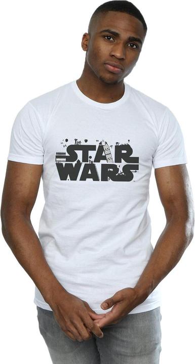 Actual product image Star Wars Mens Minimalist Logo T-Shirt (XXL)