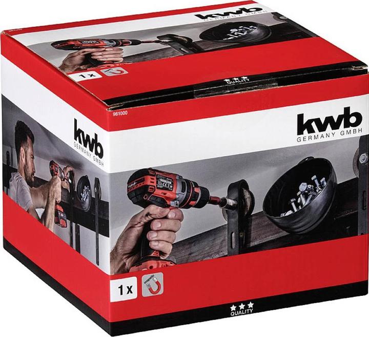 Produktbild kwb Magnetschale für die sichere Aufbewahrung von Schrauben und Nägeln