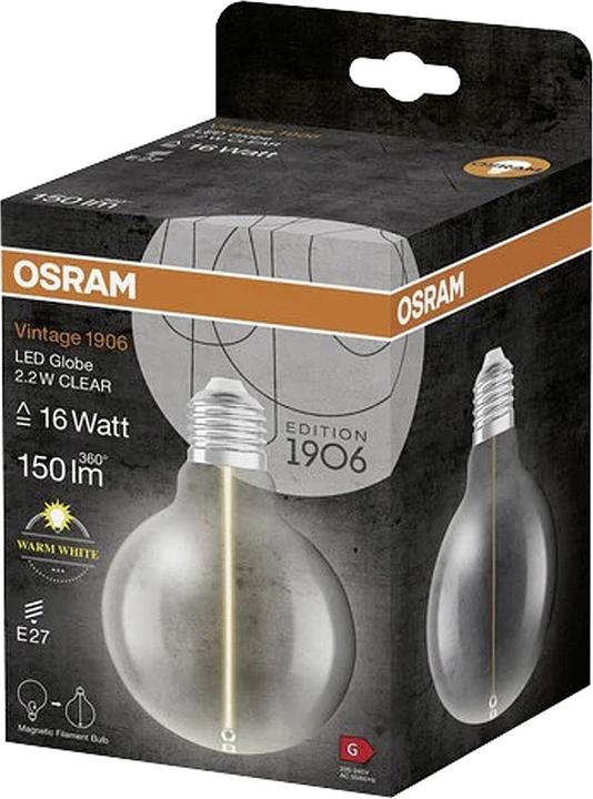 Produktbild Ledvance LED-Lampe (E27, 2.20 W, 150 lm, 4 x, G)