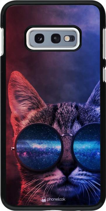 Immagine prodotto PhoneLook Copertina Occhiali da Gatto Rosso Blu (Samsung Galaxy S10e)