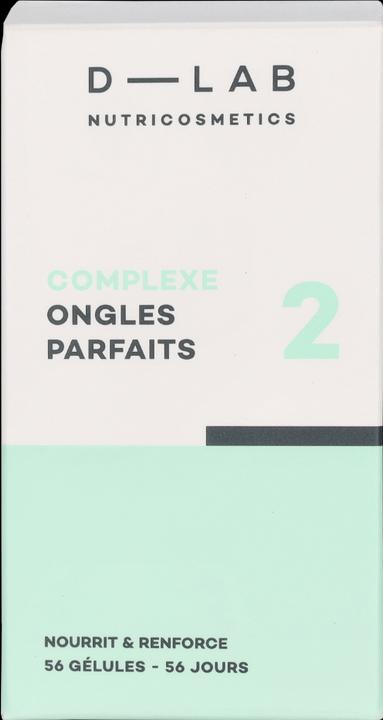 D-Lab Nutricosmetics D-Lab Complexe Perfect Nails 2 Capsules (56 ml)