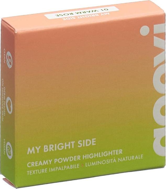 Goovi HIGHLIGHTER MY BRIDE SIGHT-GOOVI Highlighter 01 (01 Warm Rose, Highlighter, 3.90 g)