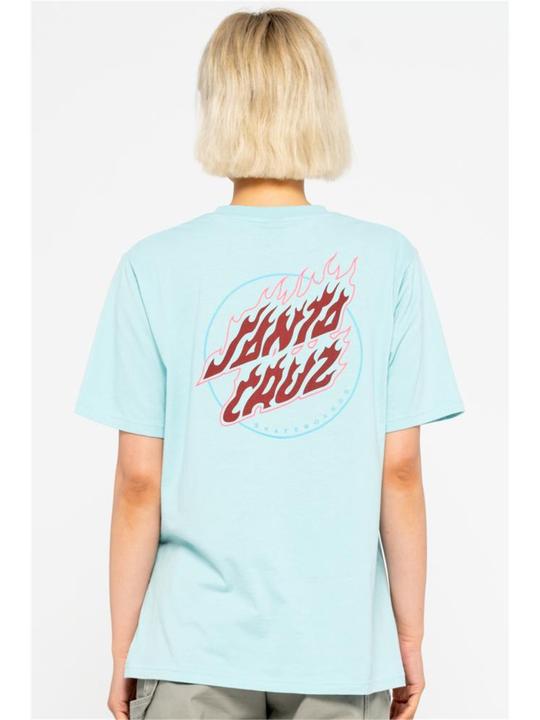 Actual product image Santa Cruz Absent Flame Dot T-Shirt (8)