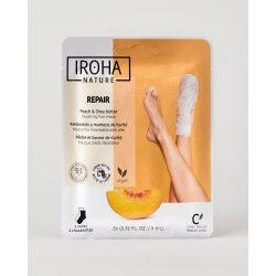 Produktbild Iroha Nature Nature - Foot Mask Socks Repair Peach (Fussmaske, 9 ml)