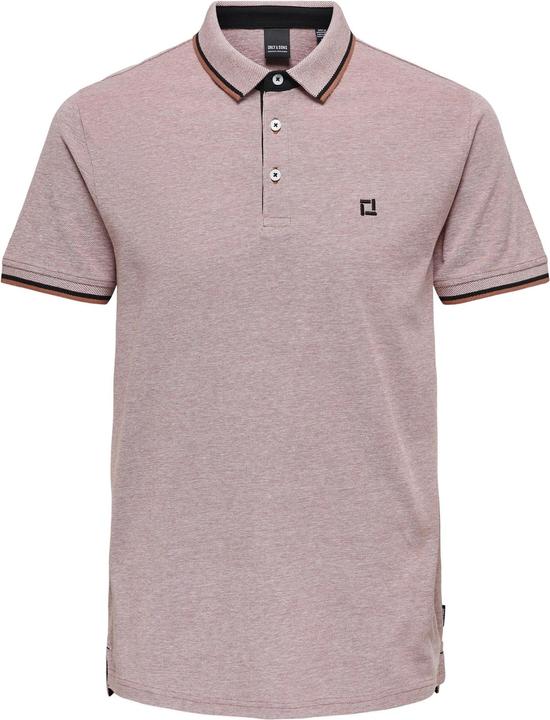 Only & Sons Normal geschnitten Polokragen Poloshirt Polo