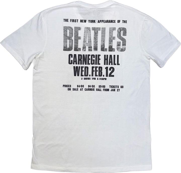 Produktbild The Beatles Tour 1964 Carnegie Hall TShirt (M)