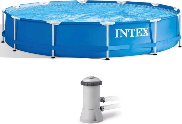 Image du produit Intex Cadre métallique (Ø 366 x 76 cm)