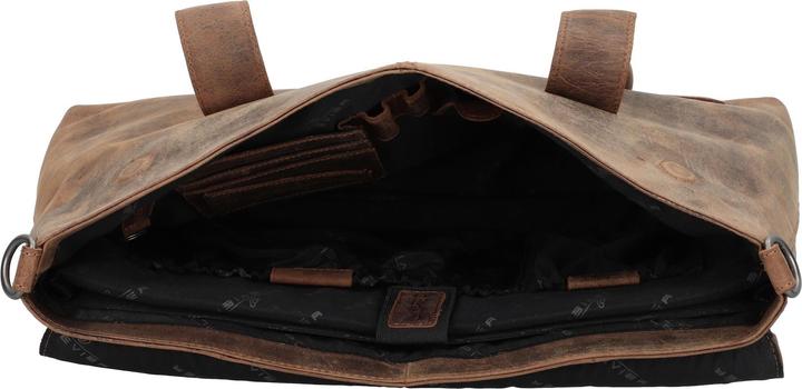 Image du produit Plevier Lamarr schoudertas 15.6 inch bruin.