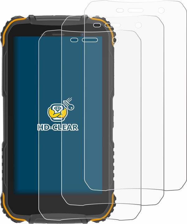 Productafbeelding BROTECT Schermbeschermer Schermbeschermfolie Helder Transparant (6 Stuk, Doogee S35)