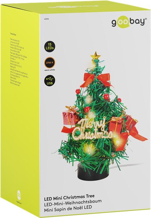 Produktbild Goobay LED-Mini-Weihnachtsbaum