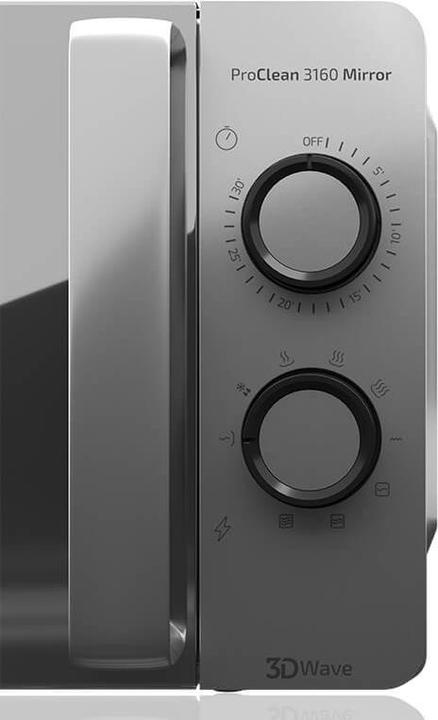 Actual product image Cecotec ProClean 3160 Mirror 20 l microwave with grill (20 l)