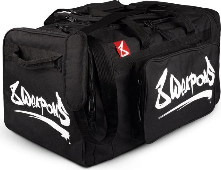 Actual product image 8Weapons Sport Bag, BIG 8, black-white (70 l)