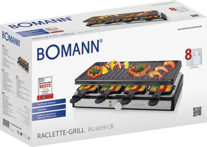 Actual product image Bomann RG 6039 CB black
