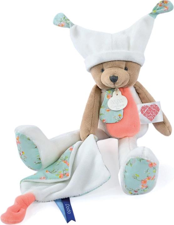 Image du produit Doudou et Compagnie Ours en peluche avec doudou