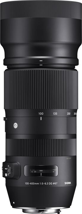 Sigma 100-400mm F5,0-6,3 DG OS HSM (C), Canon EF (Canon EF-S, Canon EF, APS-C / DX, Vollformat)