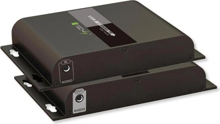 Techly HDMI HDbitT Extender with IR 3D over Cat.6 cable up to 120m (Video Switch)
