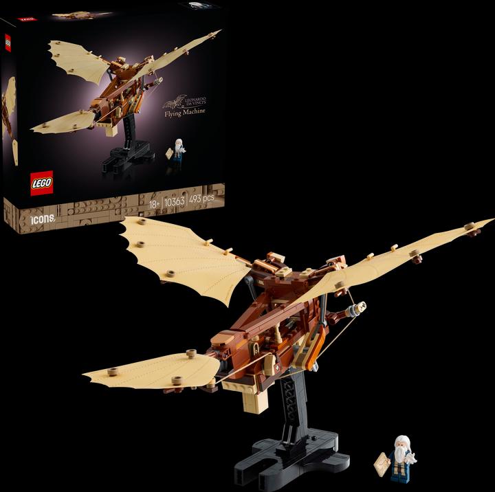 Actual product image LEGO Die Flugmaschine von Leonardo da Vinci (10363, LEGO Icons)