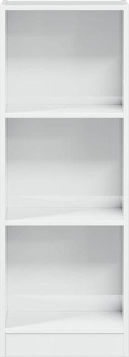 Immagine prodotto VidaXL Bücherregal Hochglanz-Weiss 40x24x143 cm Holzwerkstoff (40 x 24 x 143 cm)
