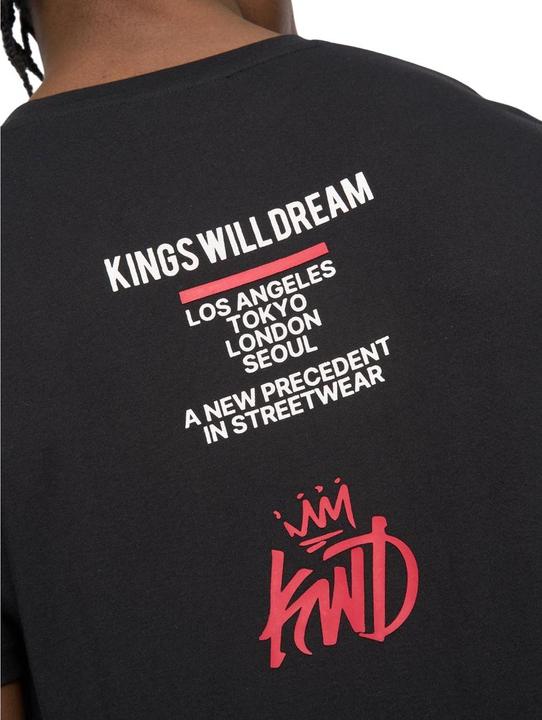 Actual product image Kings Will Dream Mens Tagged Back Print T-Shirt (L)