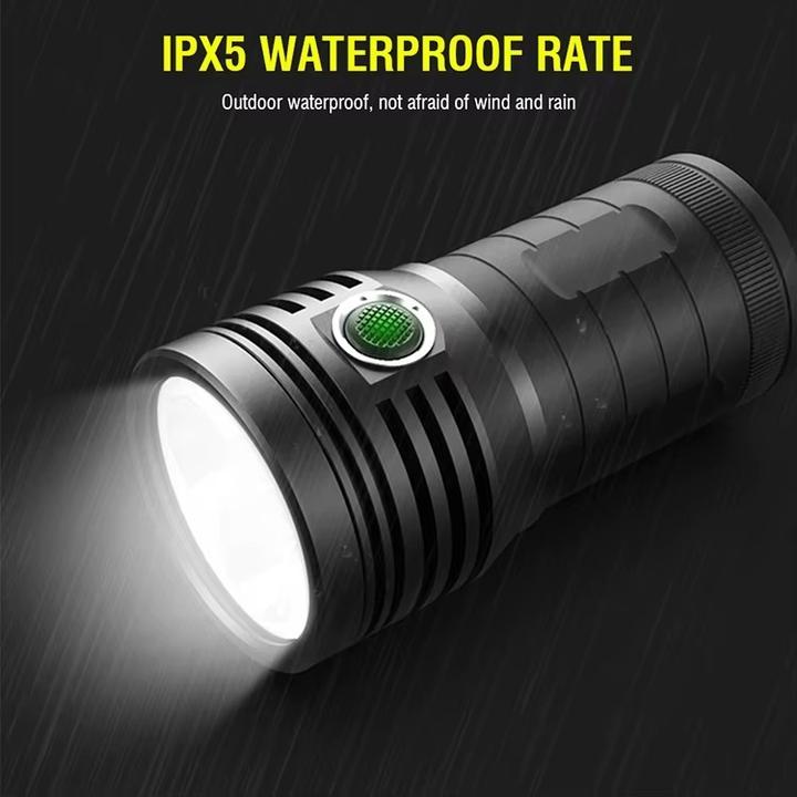 Actual product image Boruit High-Power LED Torch 5000 Lumens (5000 lm)