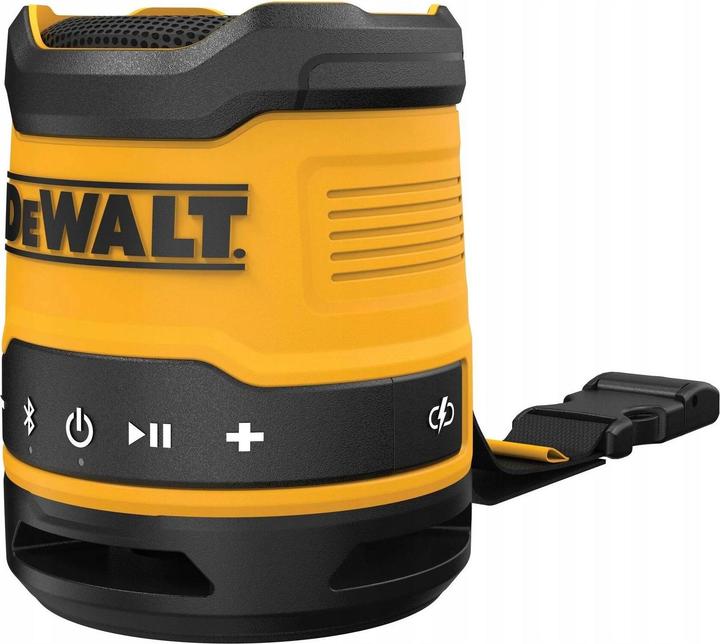Produktbild DeWalt Tragbarer Baulautsprecher 5W, Bluetooth (DCR009-XJ) IP67 (16 h, Akkubetrieb)