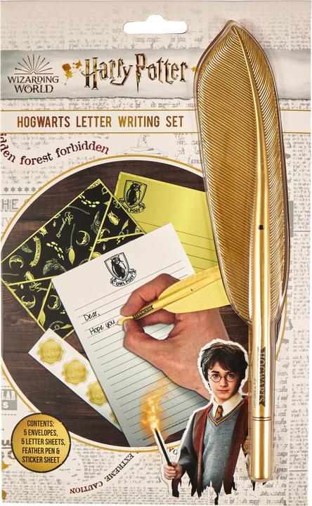Actual product image Blue Sky § Harry Potter - Ensemble de papier à lettres Poudlard avec stylo plume (Multicoloured)