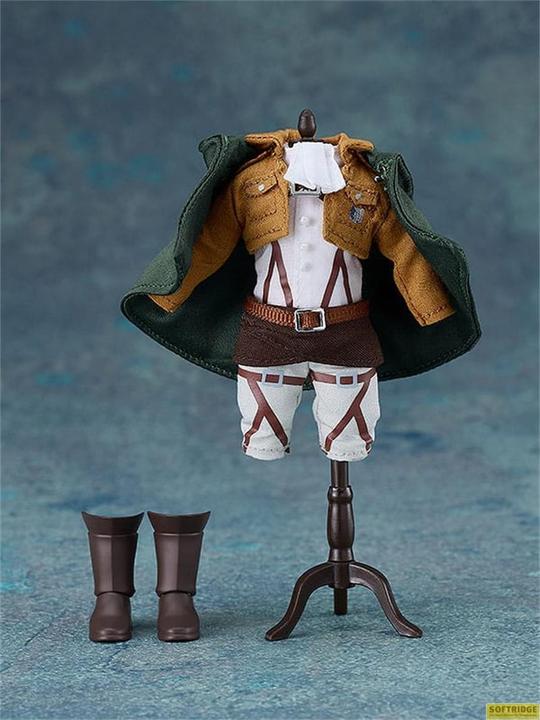 Actual product image Good Smile Company Attack on Titan figurine Nendoroid Levi 14 cm